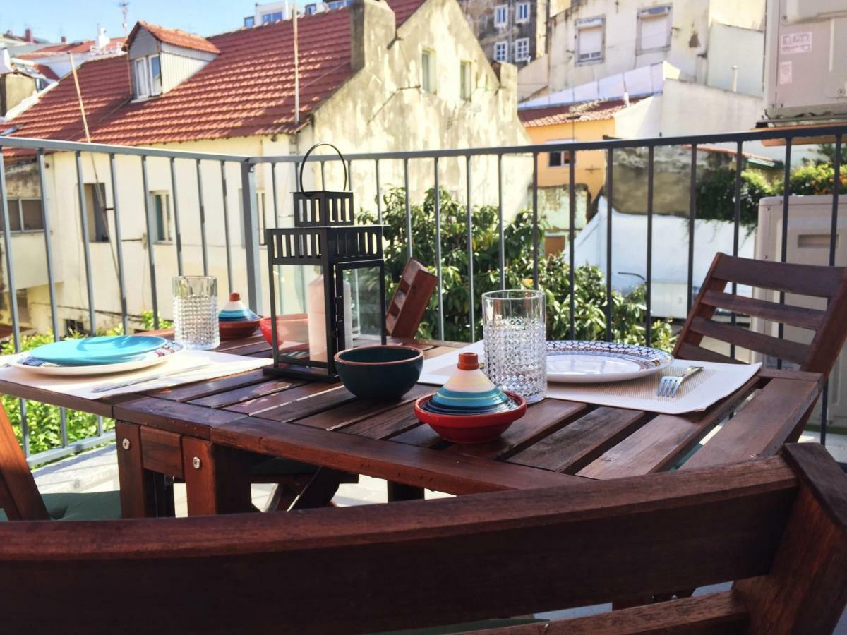 LisboaApt Lumineux Terrasse Principe Real公寓 外观 照片